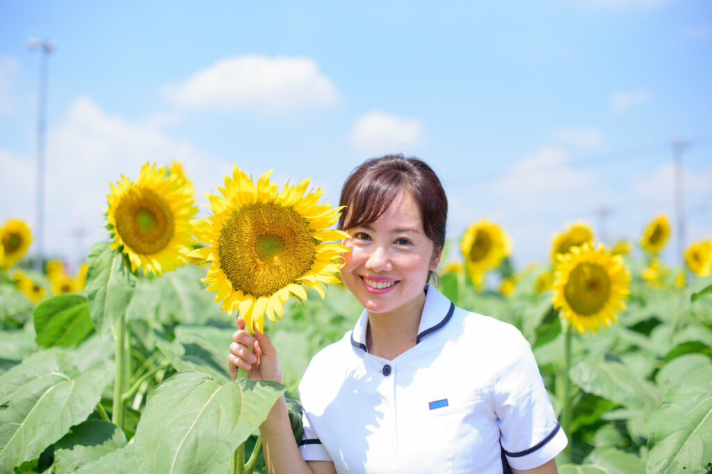 鈴木理沙　写真　ひまわり